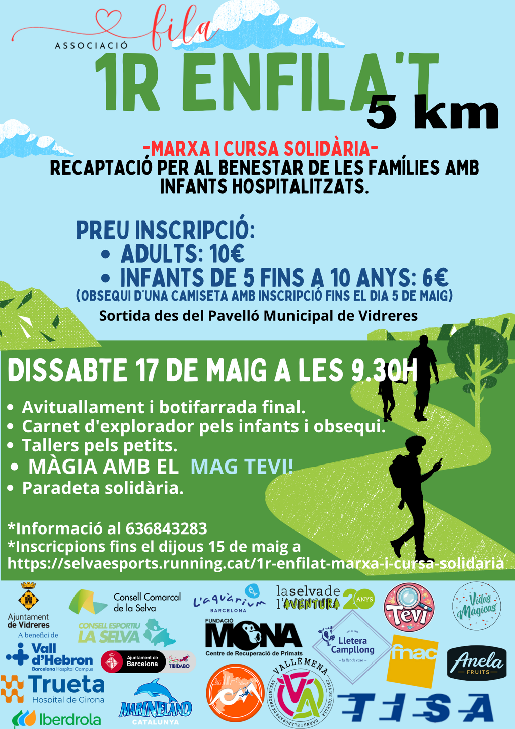 1r Enfila’t – Marxa i cursa solidària