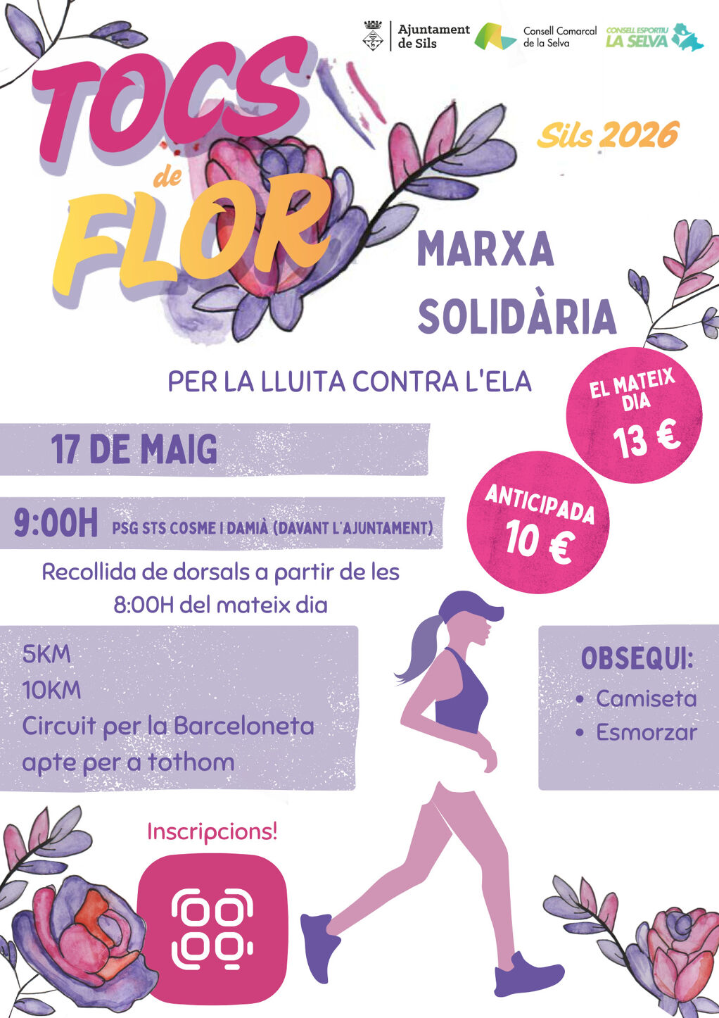 Marxa Solidària – Tocs de Flors 2026