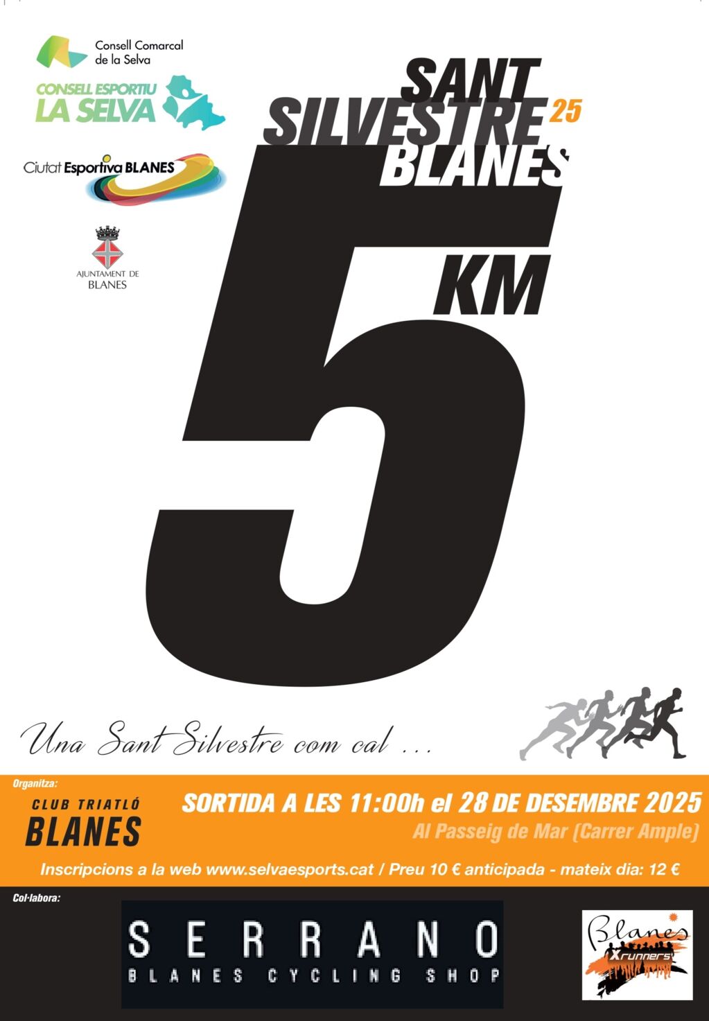Sant Silvestre de Blanes 2025
