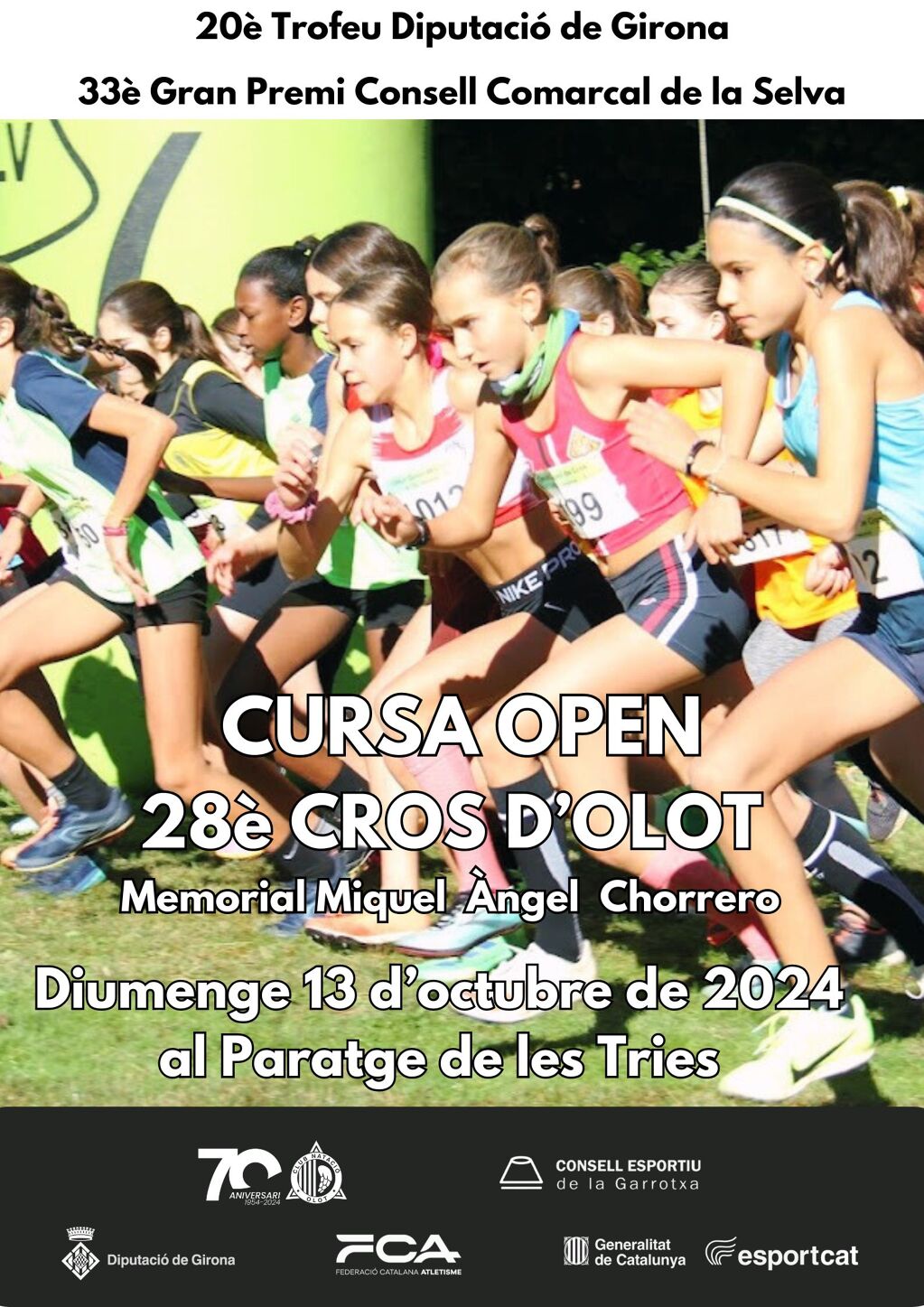 CURSA OPEN - 28è Cros d'Olot 